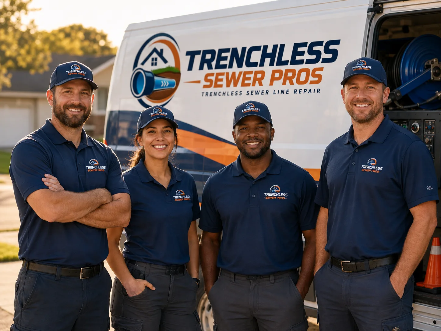 Trenchless Sewer Repair company in Erhard, MN